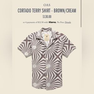 2 OAS Terry Cloth Shirts (Medium)